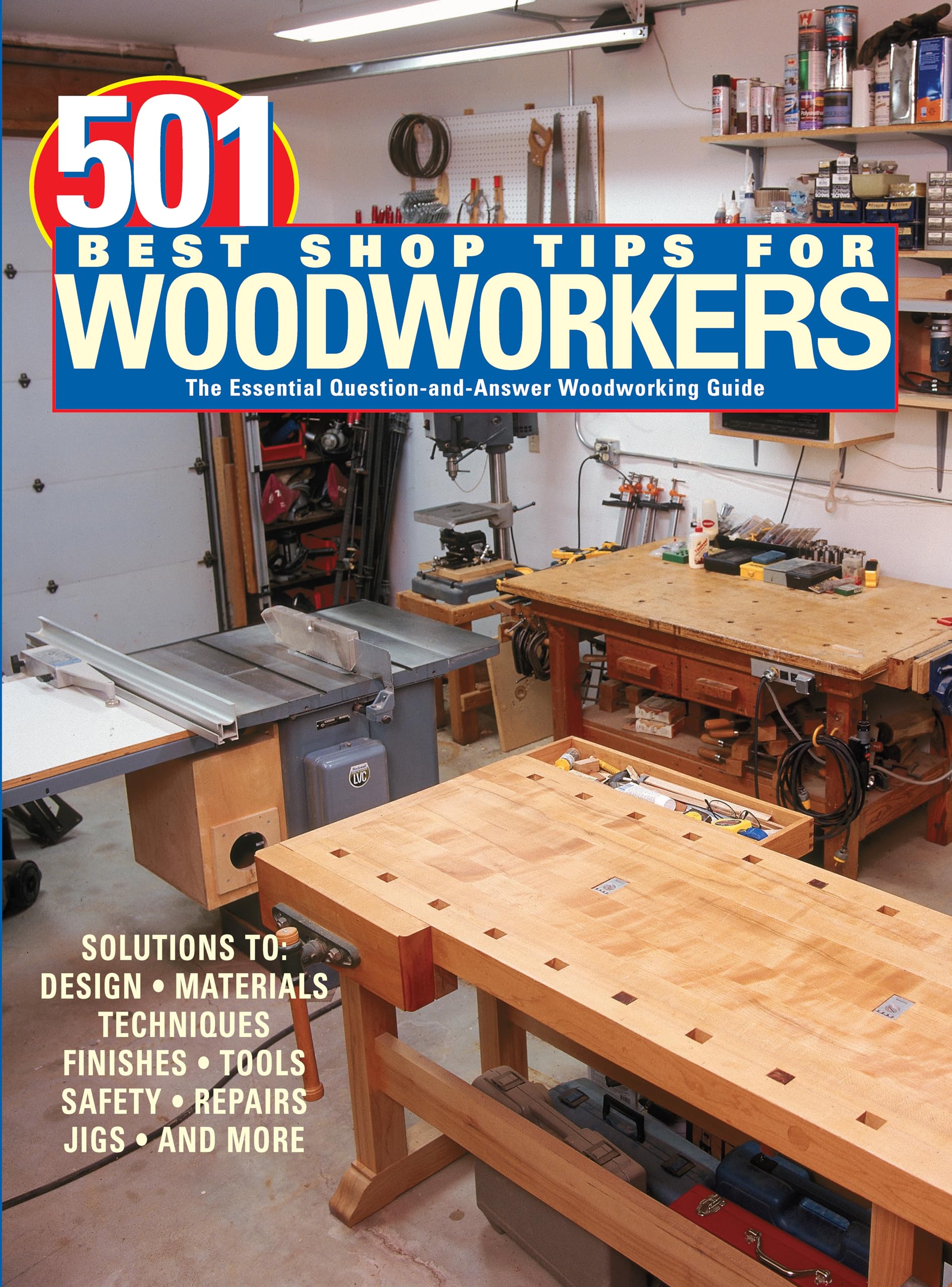 501 Best Shop Tips for Woodworkers: The Essential QuestionAndAnswer Woodworking Guide,Used