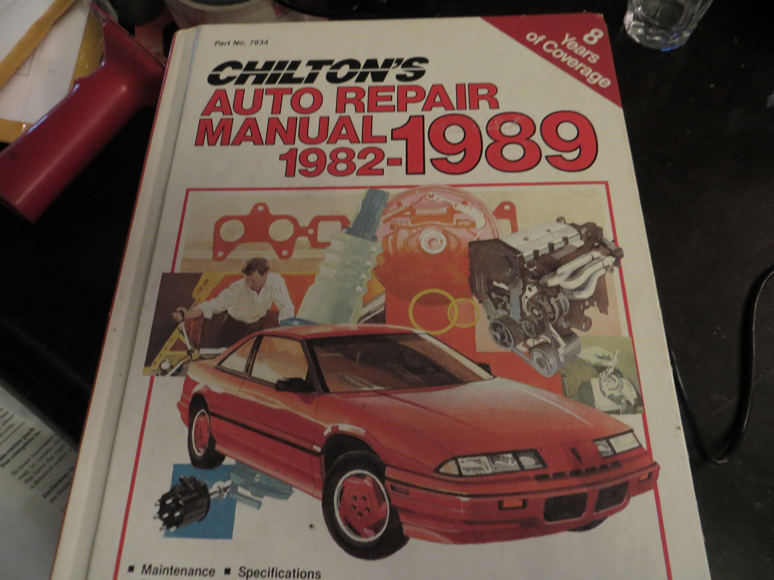 Chilton's Auto Repair Manual, 19821989 (CHILTON'S AUTO SERVICE MANUAL),Used