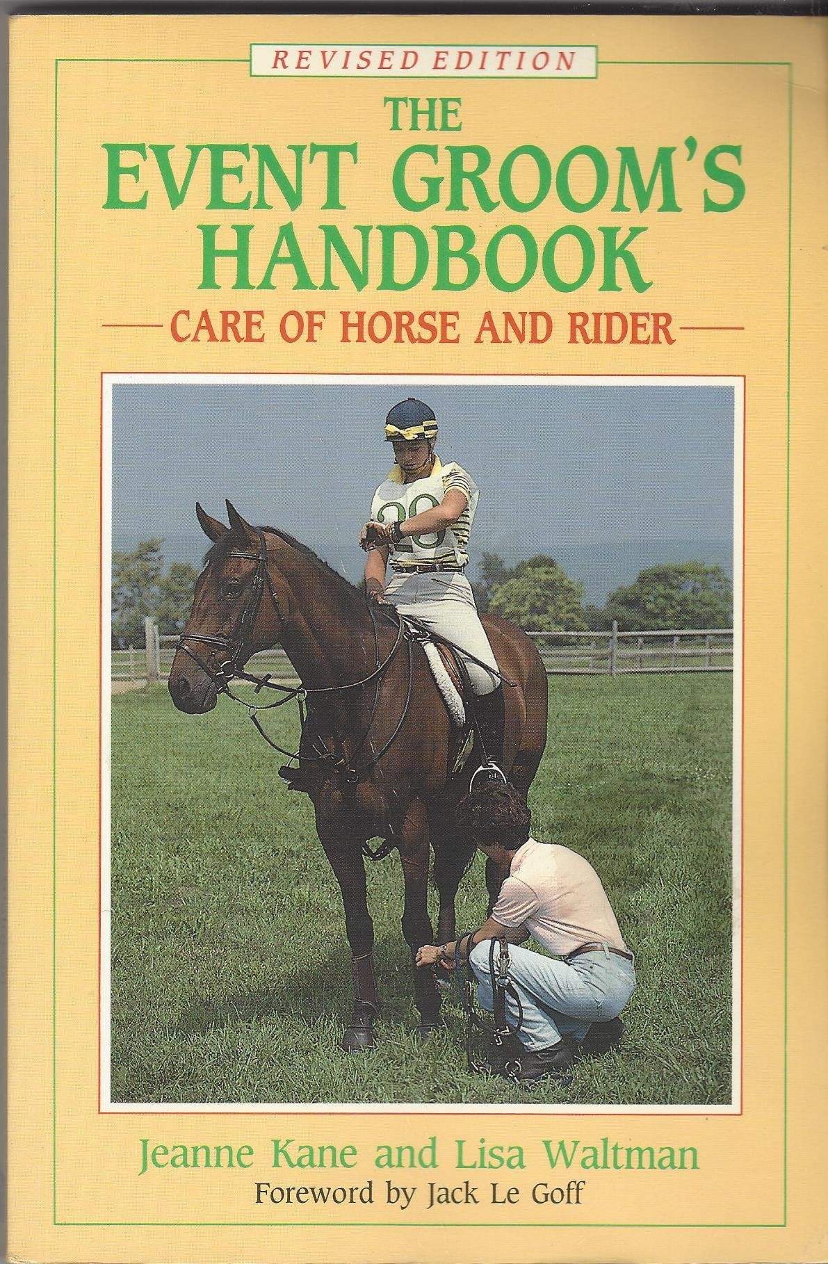 Event Groom's Handbook: Care of Horse and Rider,Used