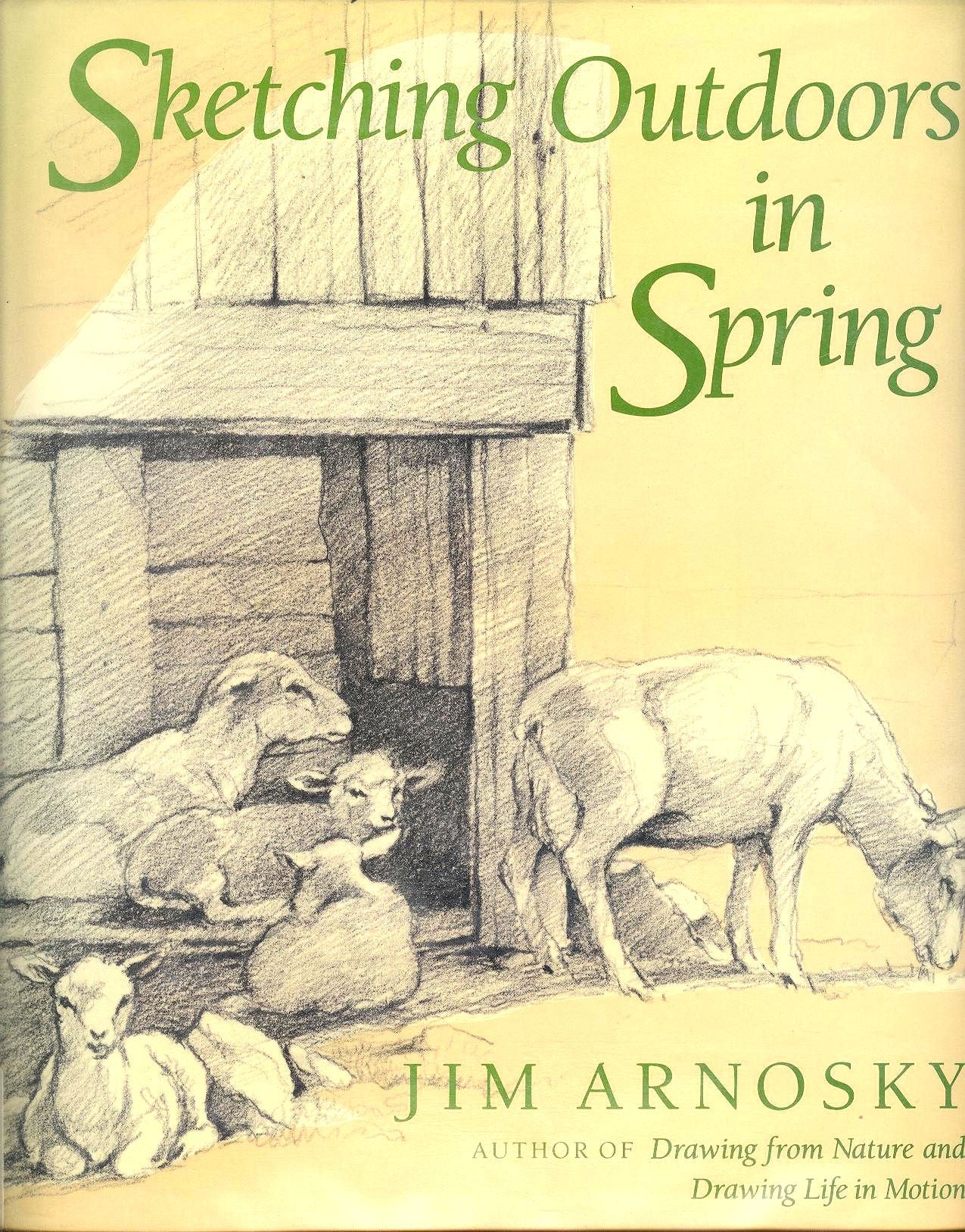 Sketching Outdoors In Spring,New