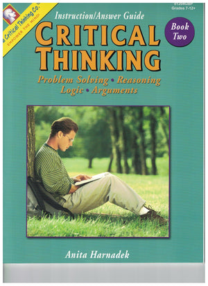 Critical Thinking/Book 2/Teacher Manual,New