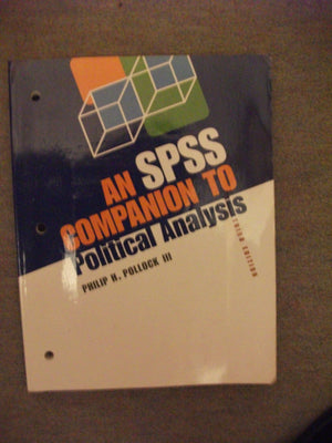 An SPSS Companion to Political Analysis,Used