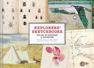 Explorers  Sketchbooks: The Art of Discovery & Adventure (Artist Sketchbook, Drawing Book for Adults and Kids, Exploration Sketc