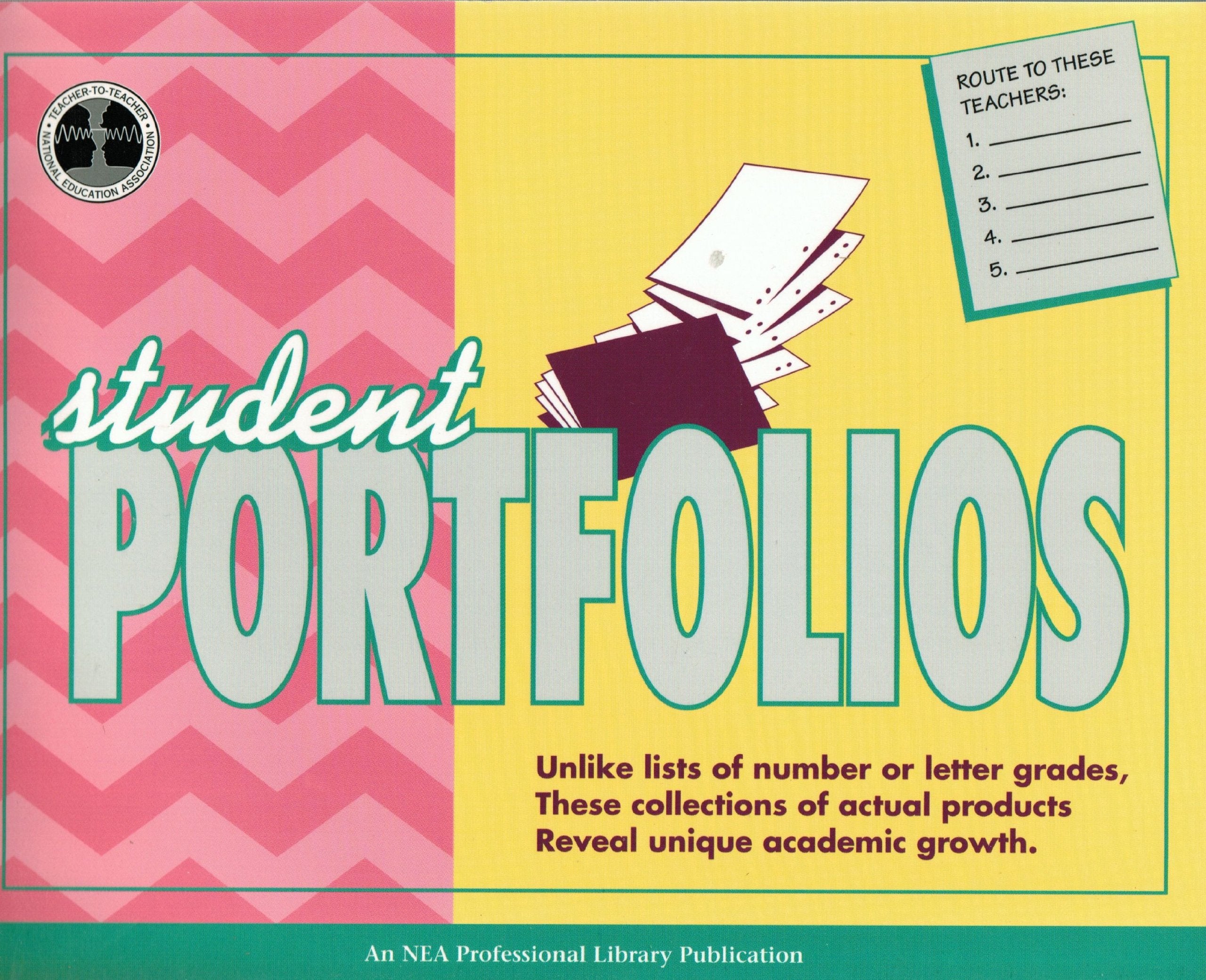 Student Portfolios (Teacher to Teacher),Used