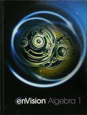 Envision Aga Student Edition Algebra 1 Grade 8/9 Copyright 2018,Used