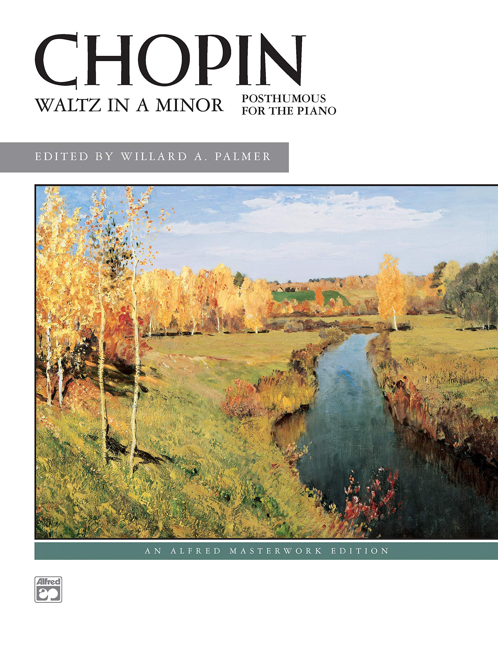 Waltz In A Minor: Posthumous For The Piano, Sheet (Alfred Masterwork Edition)-used