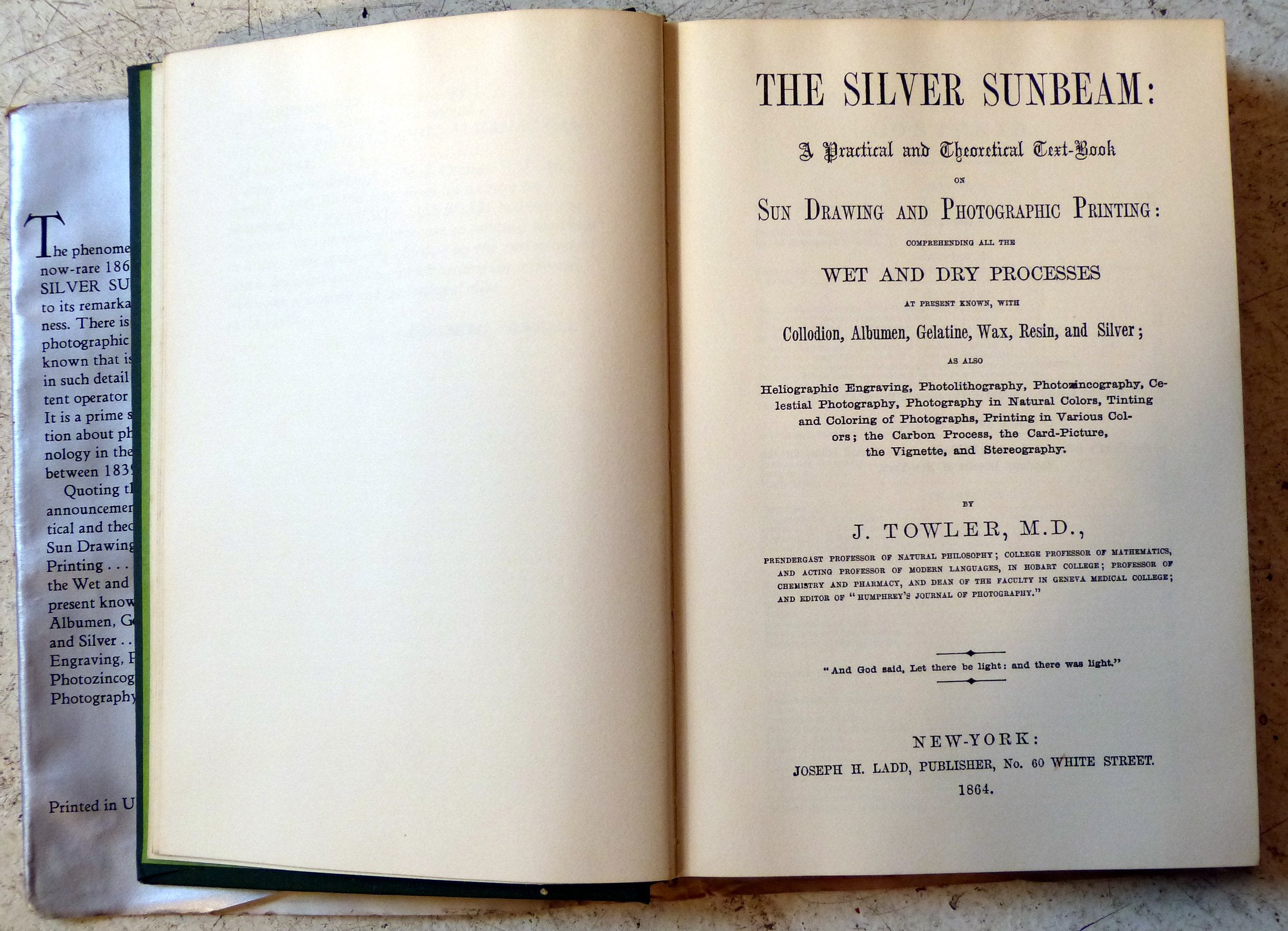 The Silver Sunbeam: A Practical and Theoretical Textbook of Photography,Used
