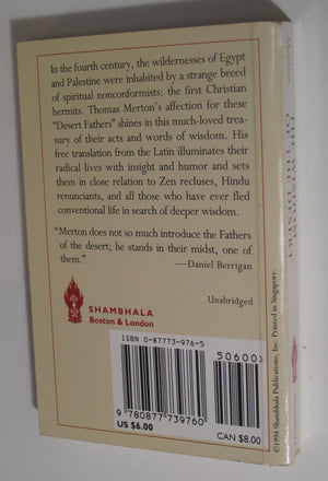 The Wisdom Of The Desert (Shambhala Pocket Classics),New