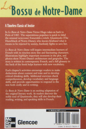 Classic Literary Adaptations, Le Bossu de NotreDame (French Edition),Used