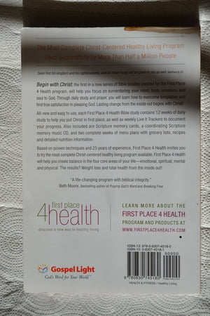 Begin With Christ (First Place 4 Health Bible Study),Used