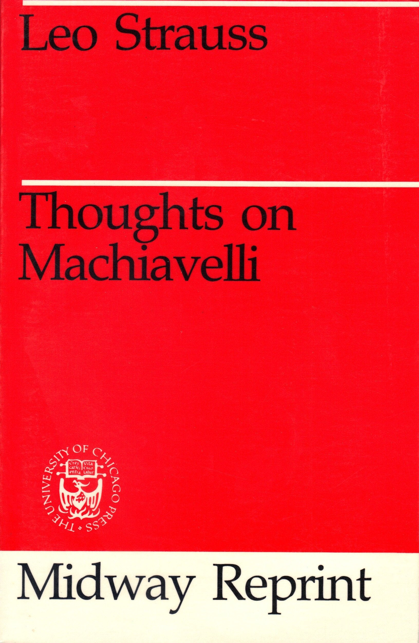 Thoughts On Machiavelli-used
