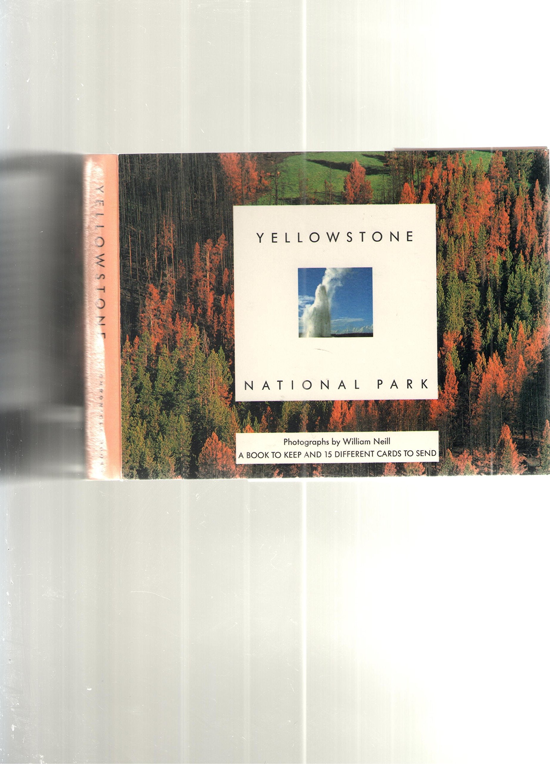 Yellowstone National Park: A Book to Keep and 15 Different Cards to Send,Used