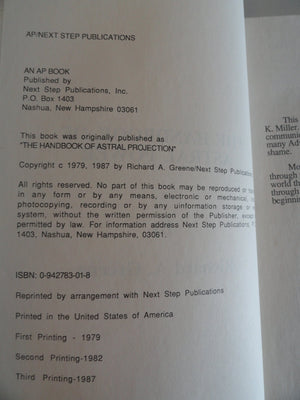 Handbook Of Astral Power,Used