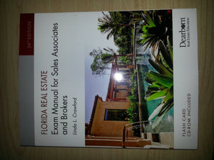 Florida Real Estate Exam Manual for Sales Associates and Brokers, 34th Edition,Used