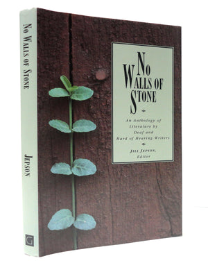 No Walls of Stone: An Anthology of Literature by Deaf and Hard of Hearing Writers,Used
