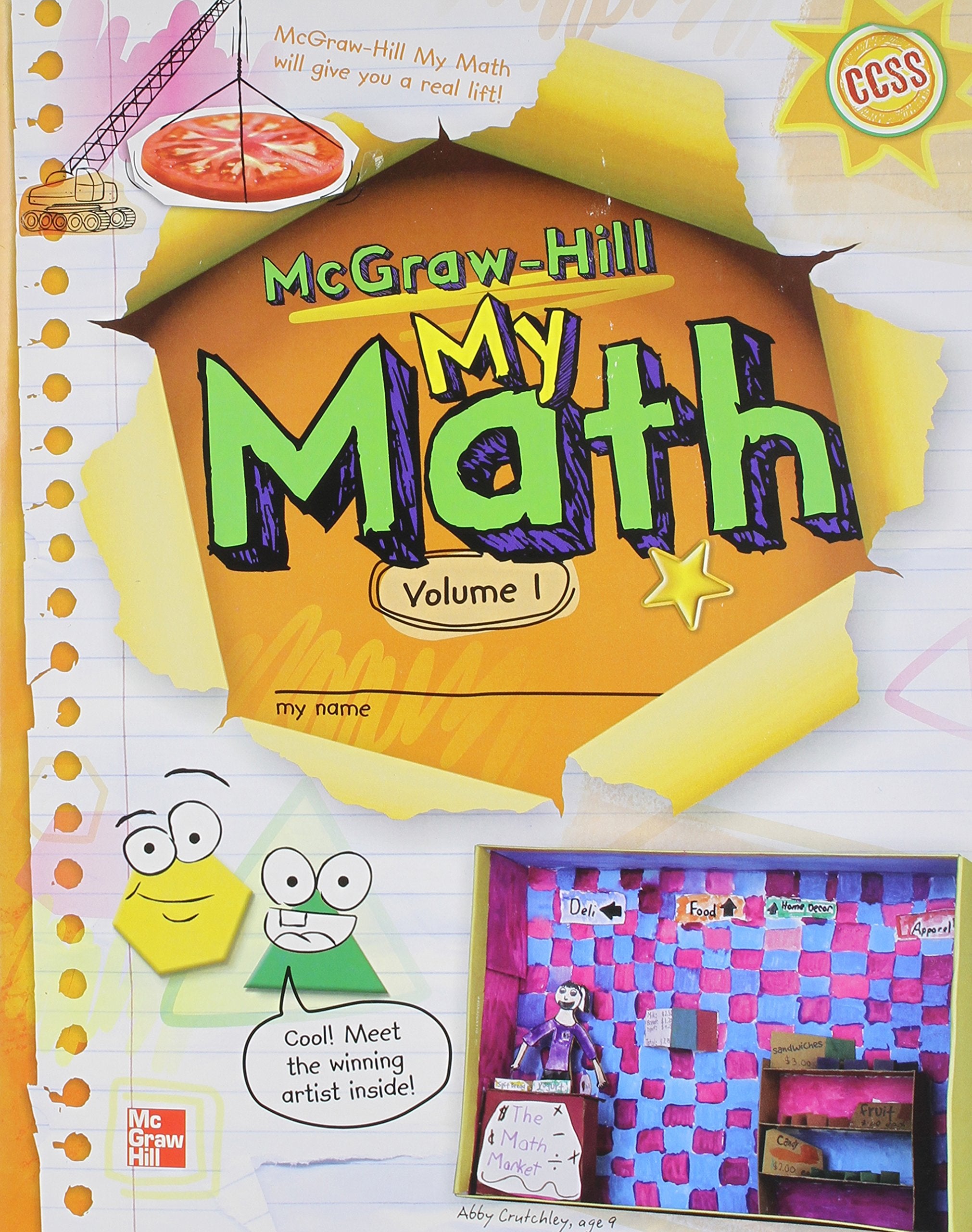 My Math, Grade 3, Vol. 1 (Elementary Math Connects),New