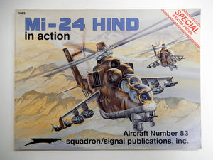 Mi24 Hind in Action  Aircraft No. 83,Used