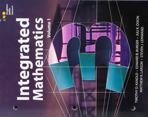 Interactive Student Edition Volume 1 (Consumable) 2015 (Hmh Integrated Math 3)-new