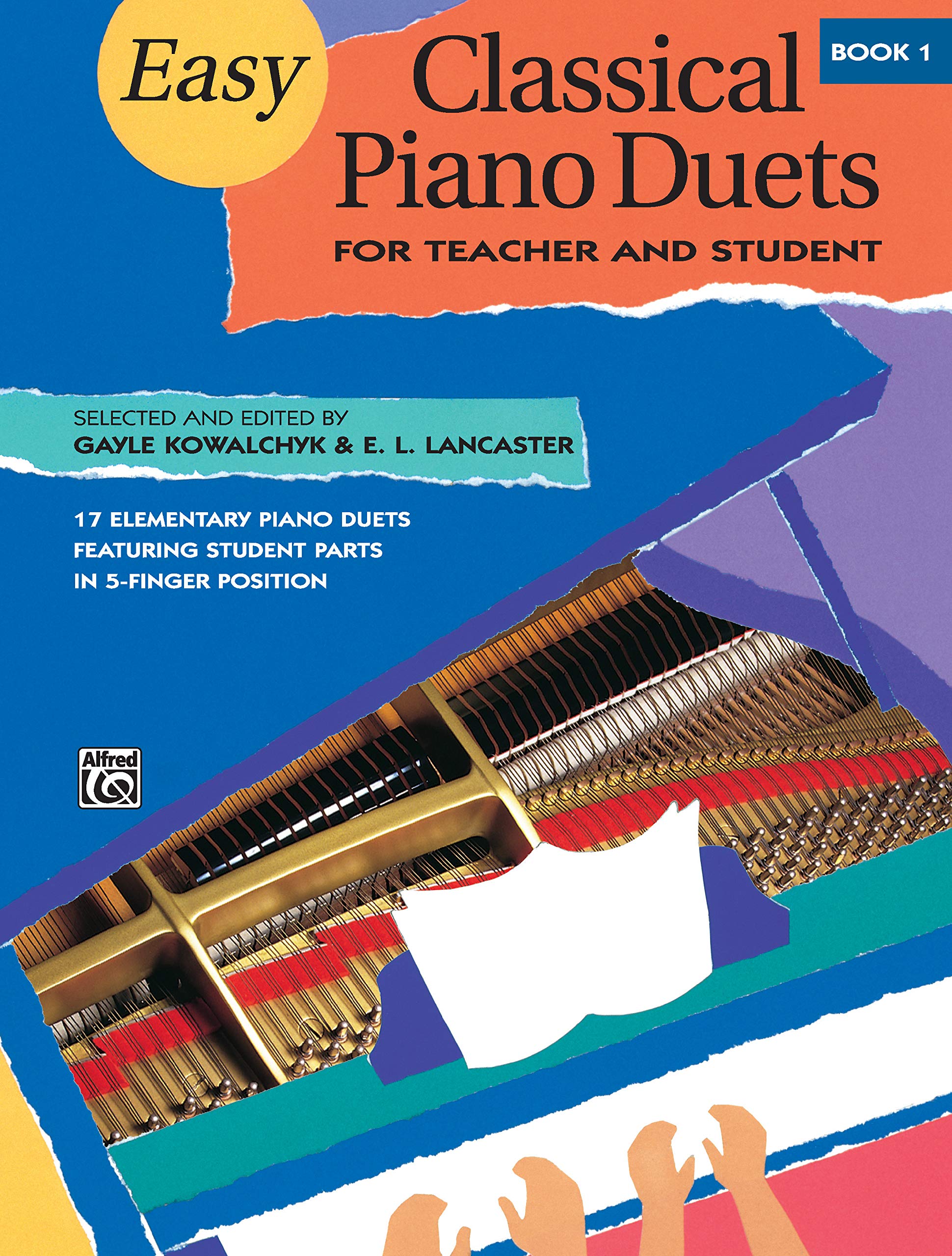 Easy Classical Piano Duets For Teacher And Student, Bk 1,New