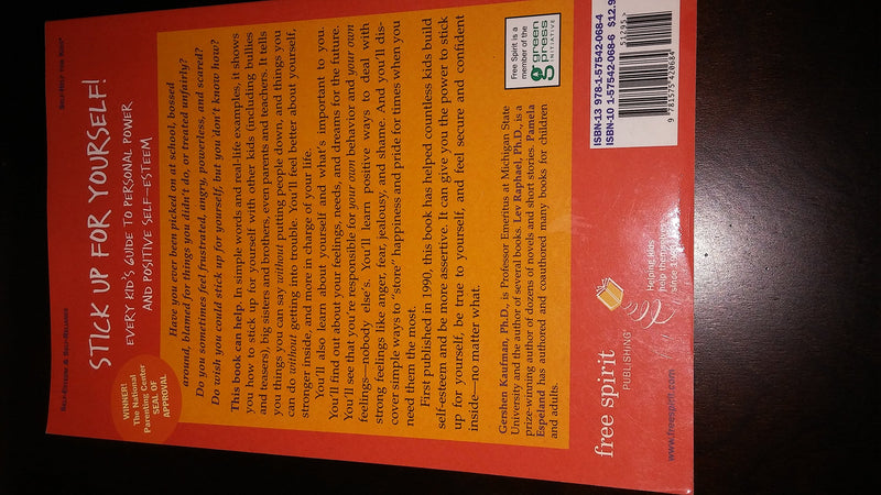 Stick Up for Yourself: Every Kid's Guide to Personal Power & Positive SelfEsteem (Revised & Updated Edition),Used