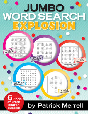 Jumbo Word Search Explosion,Used