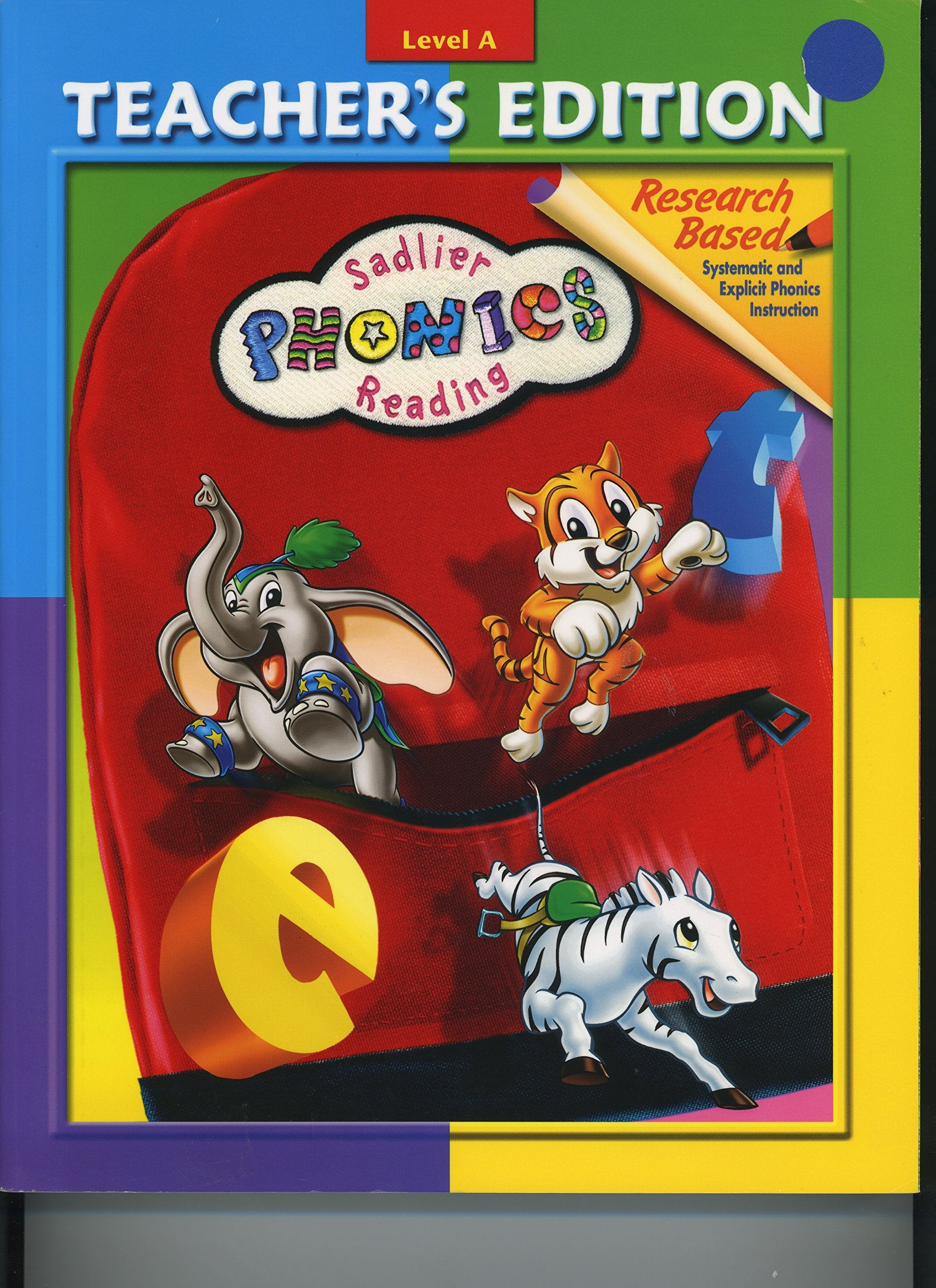 Teacher's Edition Level A Gr 1 (Sadlier Phonics Reading New Edition),Used