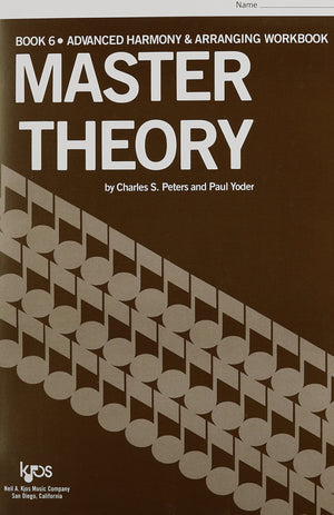 L185  Master Theory Advanced Harmony And Arranging Book 6,Used