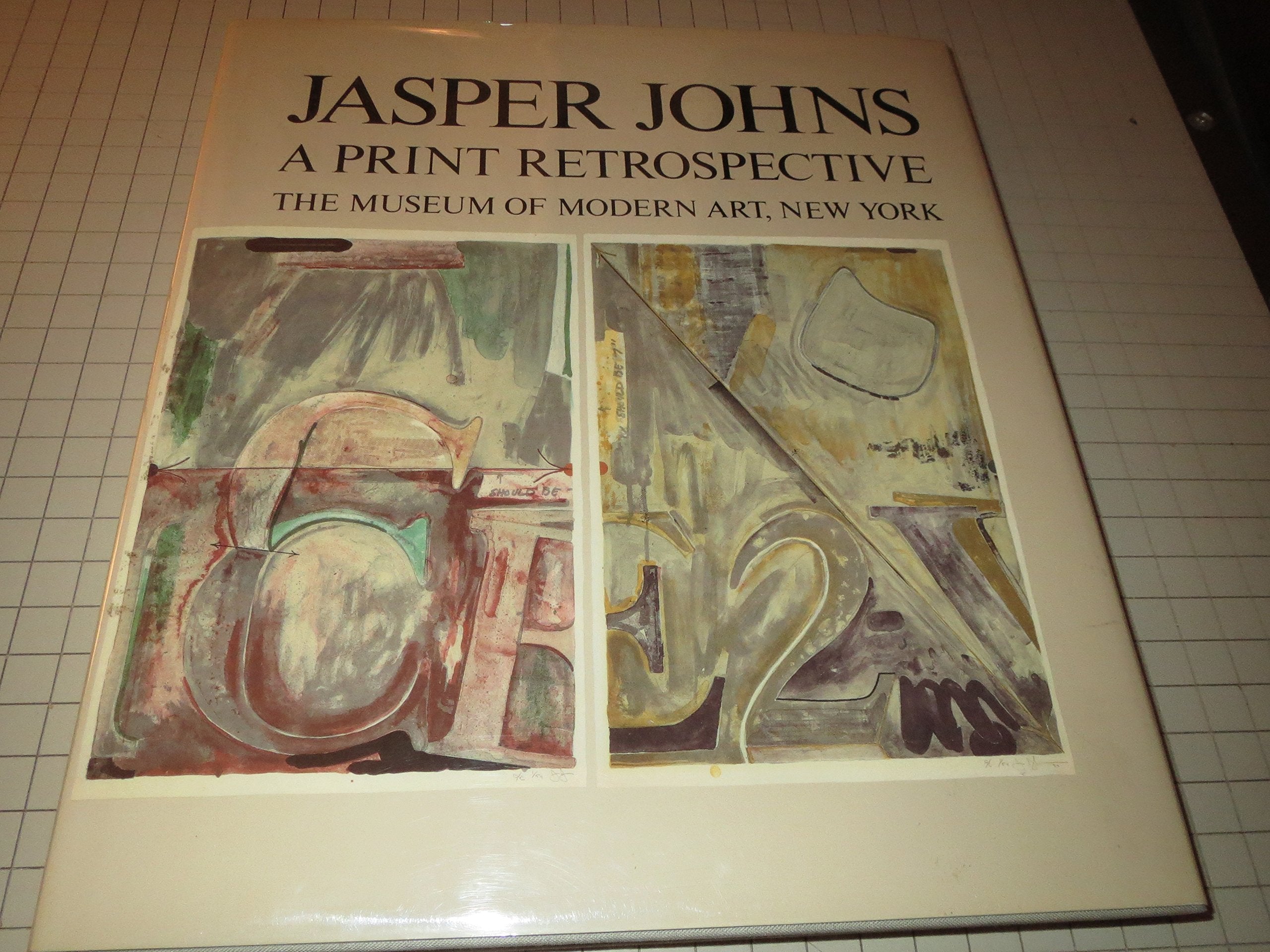 Jasper Johns: A Print Retrospective,Used