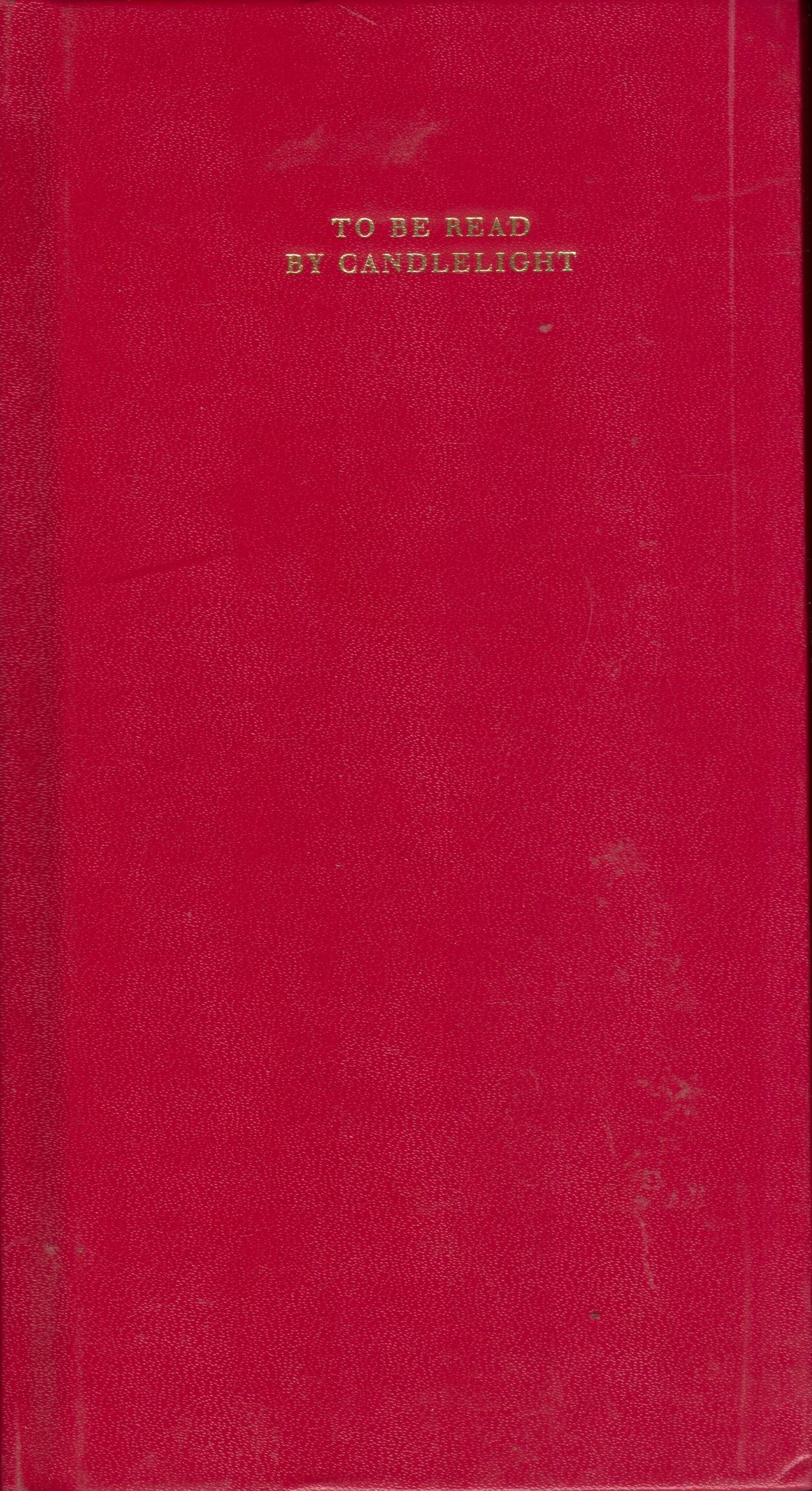 To Be Read by Candlelight,Used