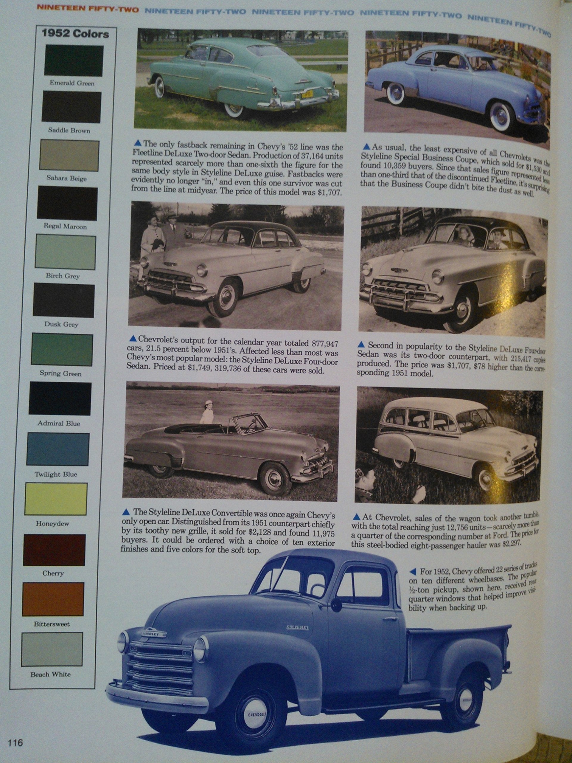 Chevrolet Chronicle: A Pictorial History from 1904,Used