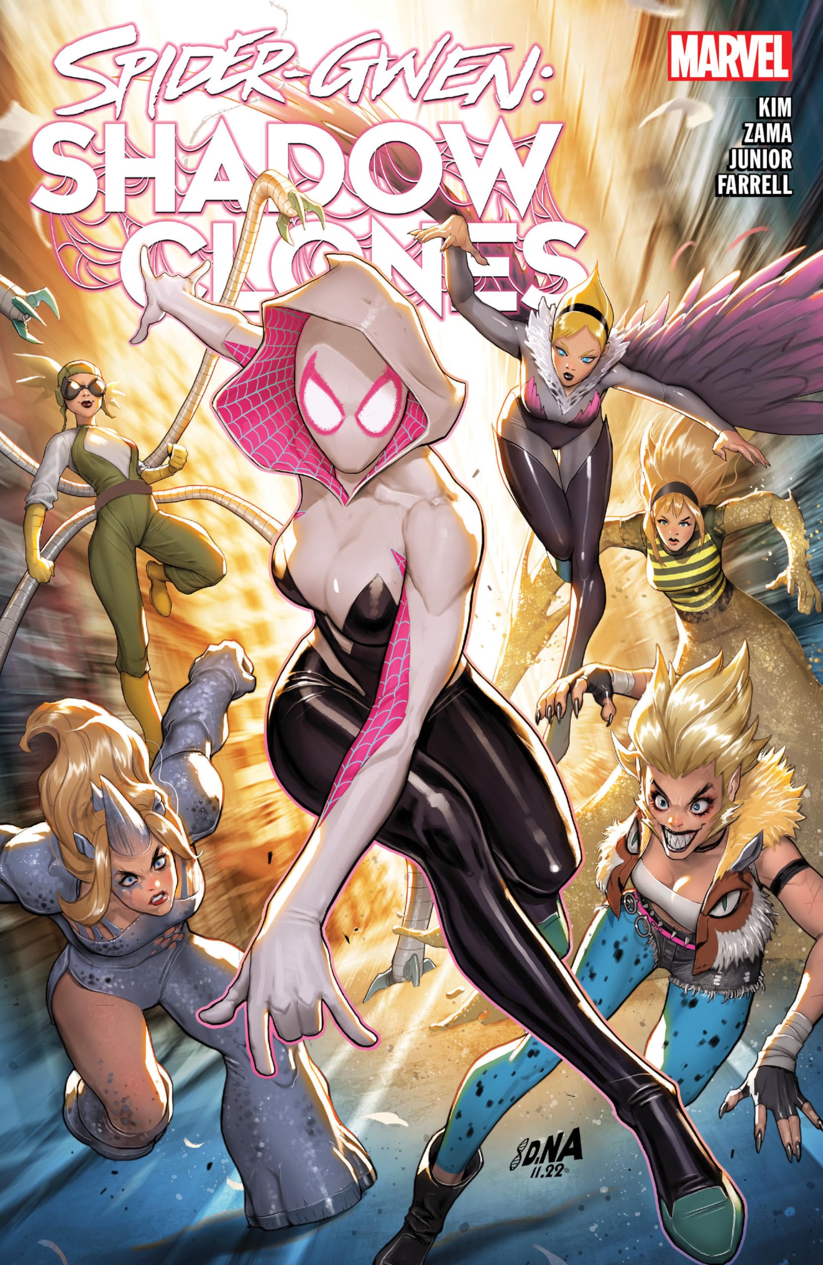 Spidergwen: Shadow Clones,New