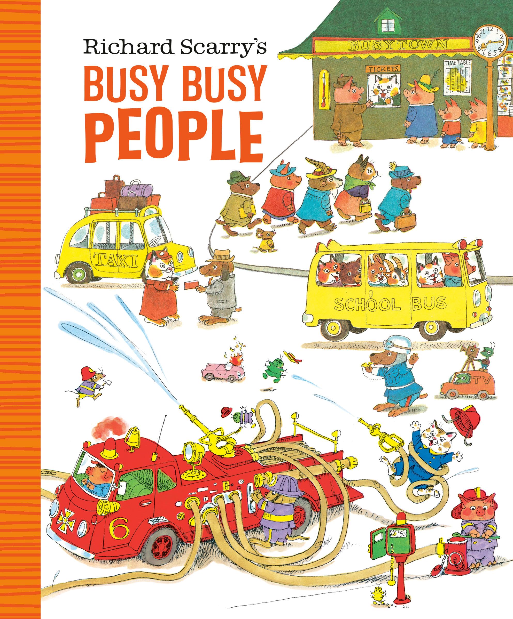 Richard Scarry'S Busy Busy People (Richard Scarry'S Busy Busy Board Books)