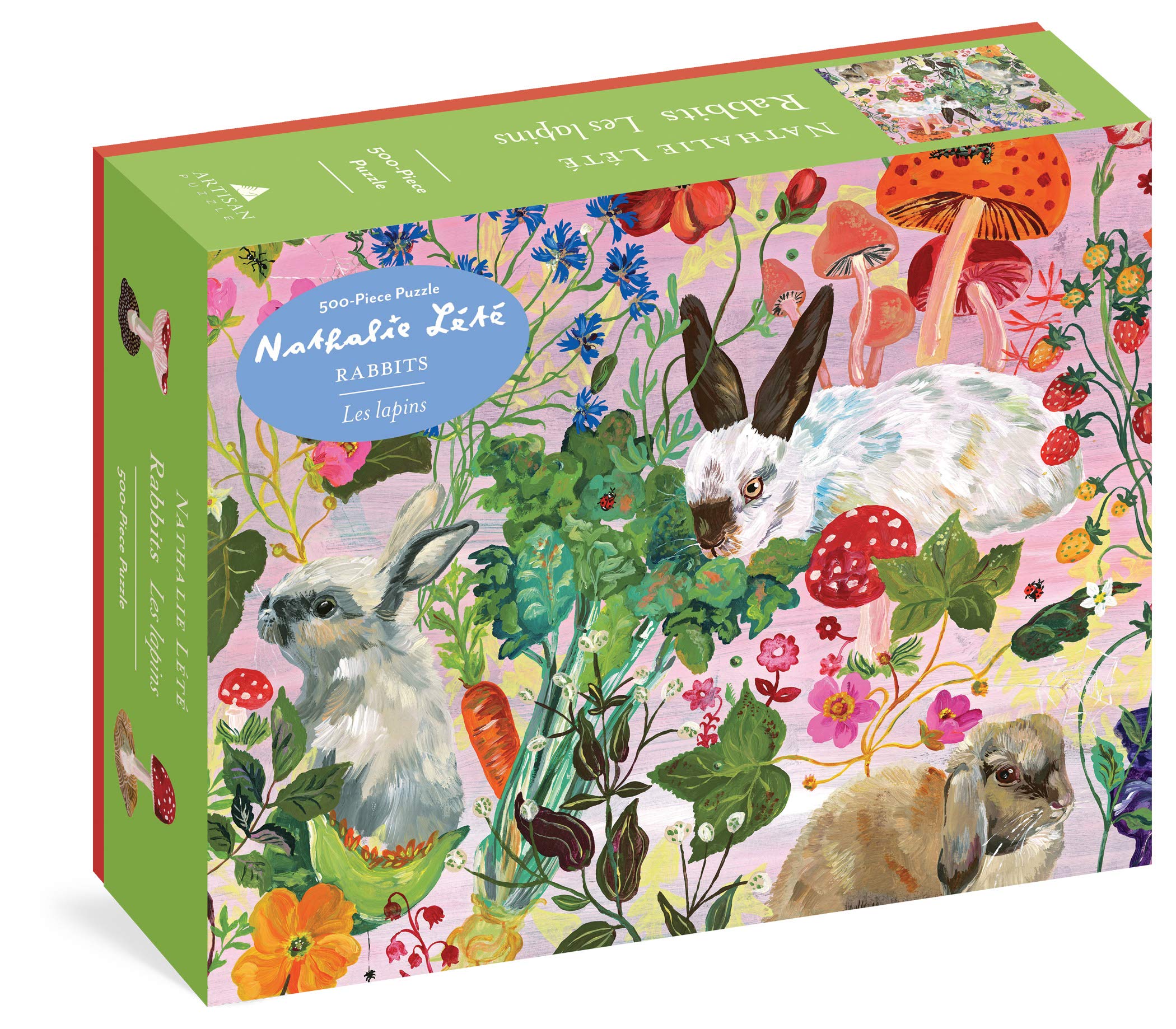 Rabbits 500Piece Puzzle (Artisan Puzzle),New