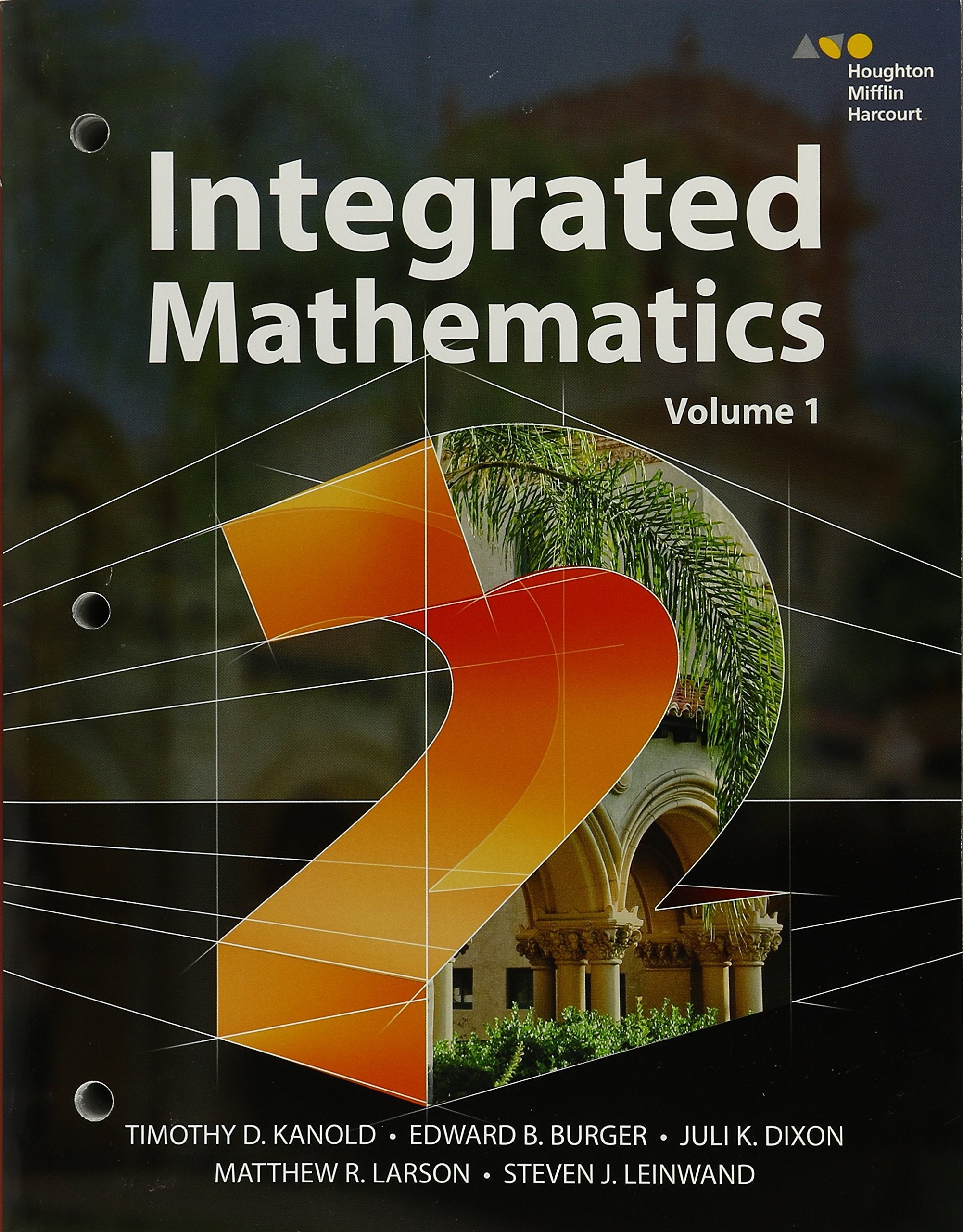 Hmh Integrated Math 2: Interactive Student Edition Volume 1 (Consumable) 2015,Used