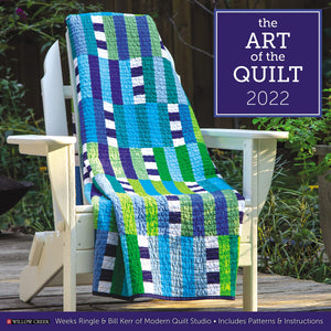 Art of the Quilt 2022 Wall Calendar,Used