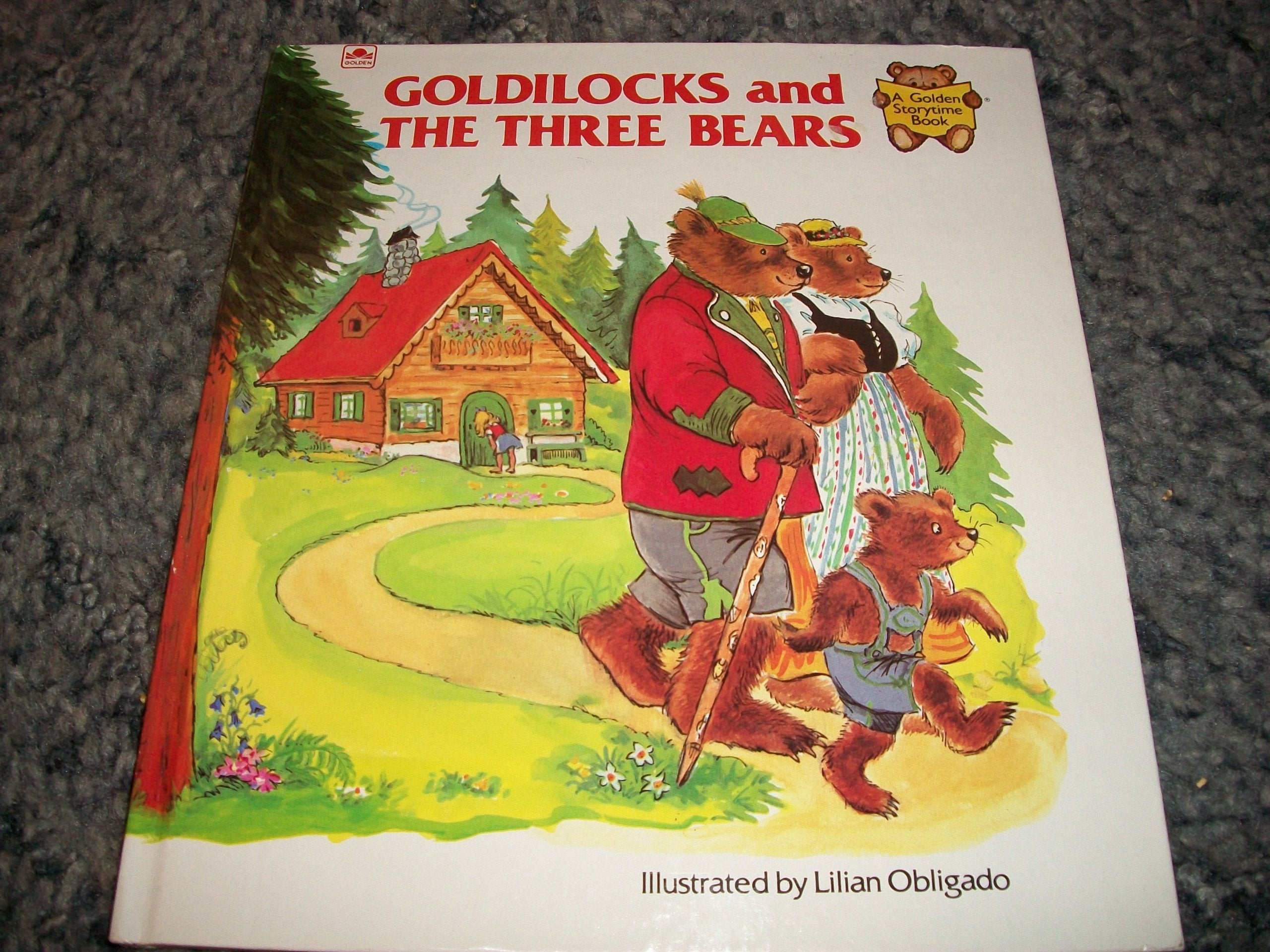 Goldilocks and the Three Bears (Golden Storytime Book),Used
