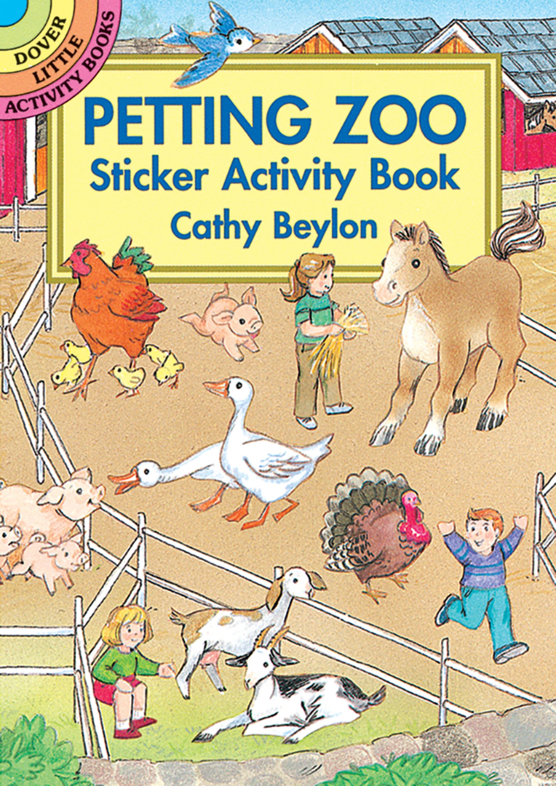 Dover Petting Zoo Sticker Activity Book (Dover Little Activity Books: Animals),New