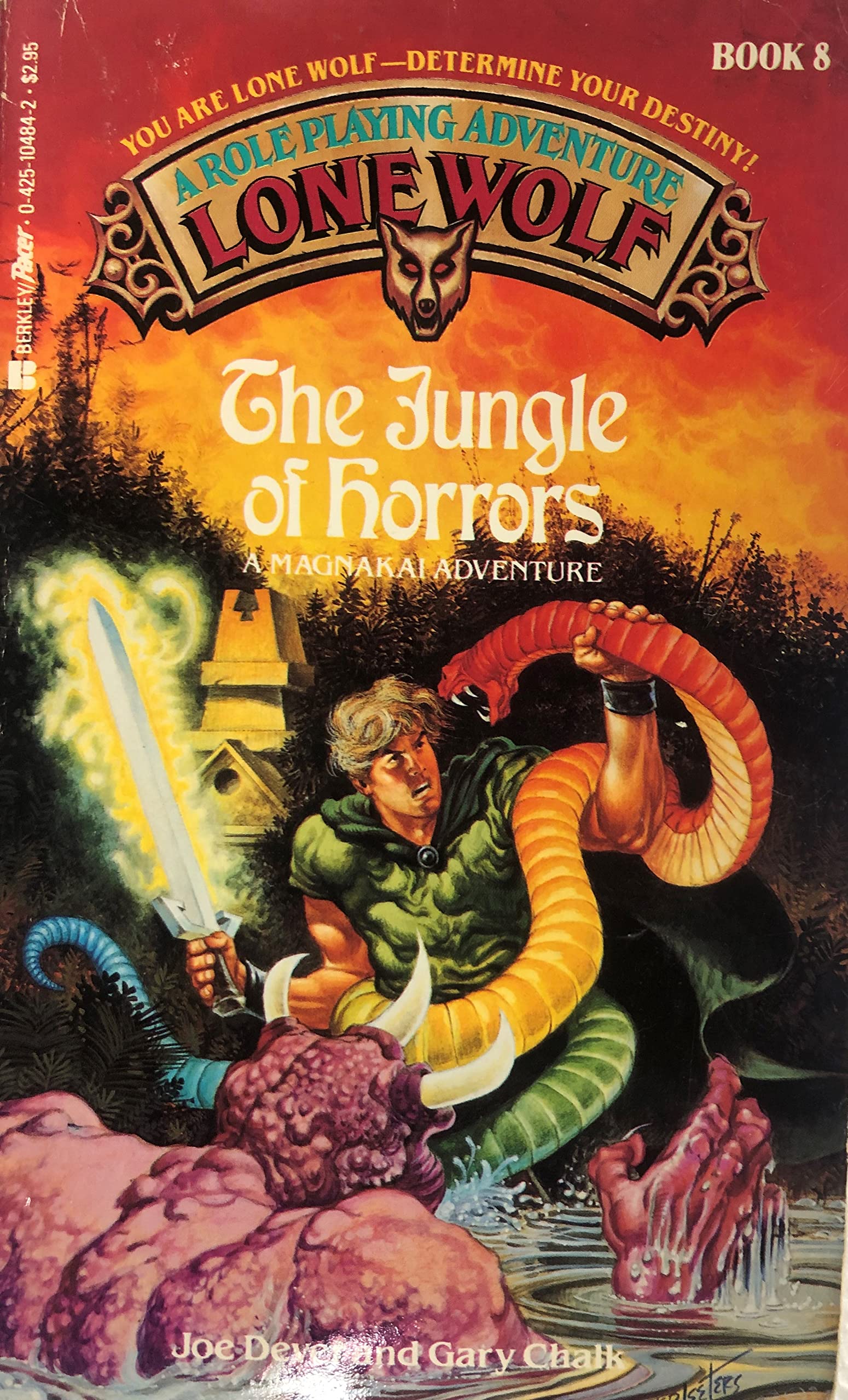 The Jungle of Horrors (Lone Wolf, Book 8),Used