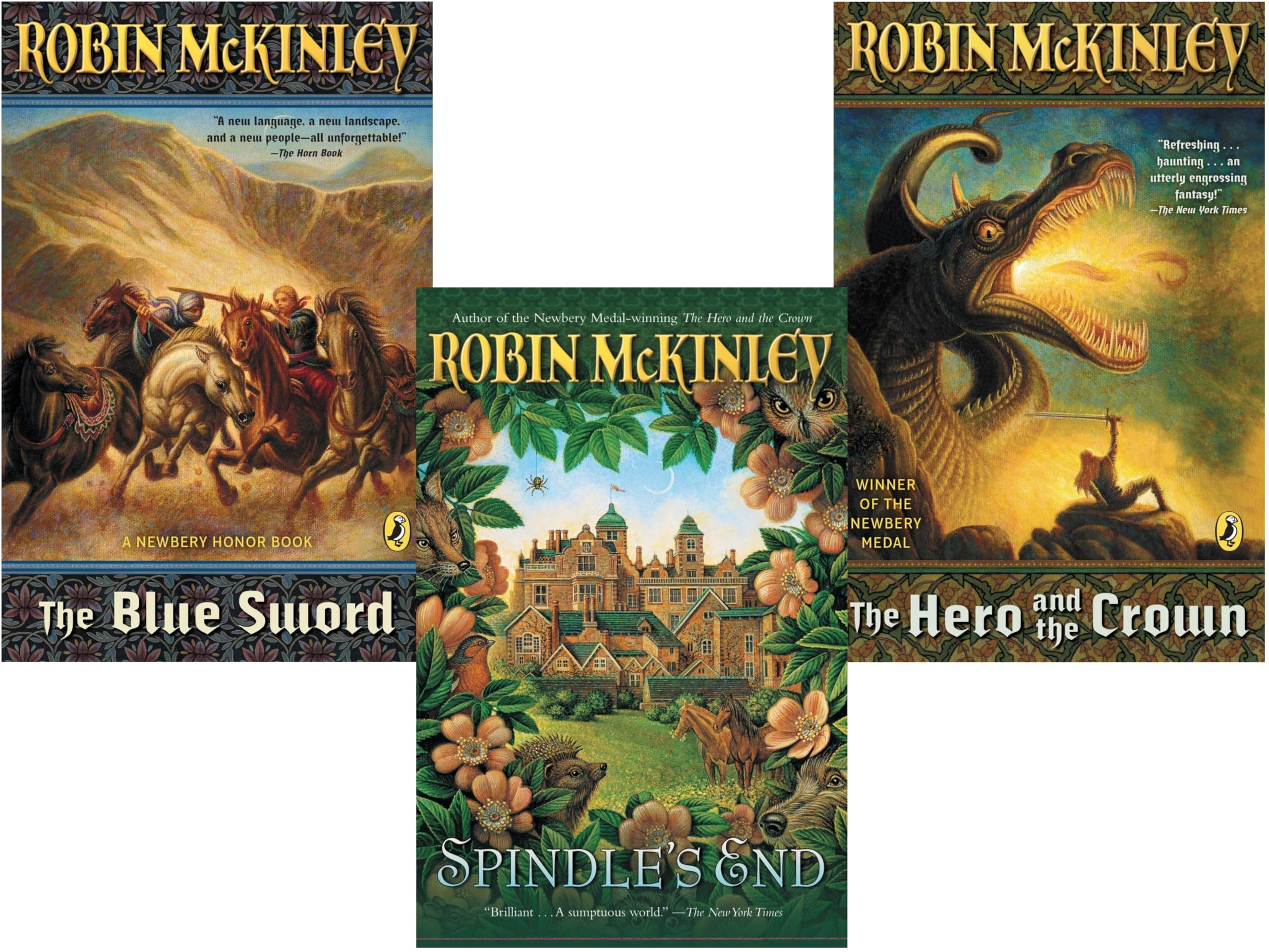 A Robin McKinley Collection: Spindles End/the Hero and the Crown/the Blue Sword