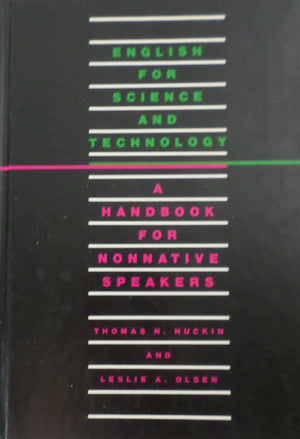 English For Science And Technology: A Handbook For Nonnative Speakers,Used