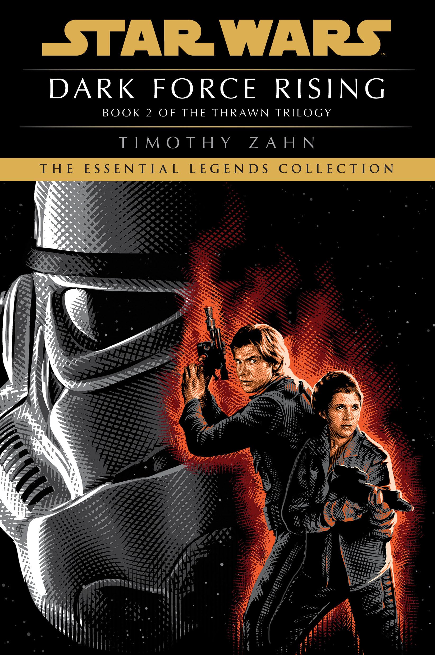 Dark Force Rising: Star Wars Legends (The Thrawn Trilogy) (Star Wars: The Thrawn Trilogy  Legends),Used