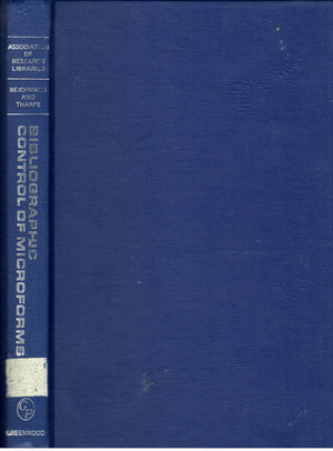 Bibliographic Control of Microforms,,Used