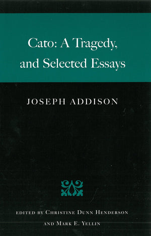 Cato: A Tragedy, and Selected Essays,Used