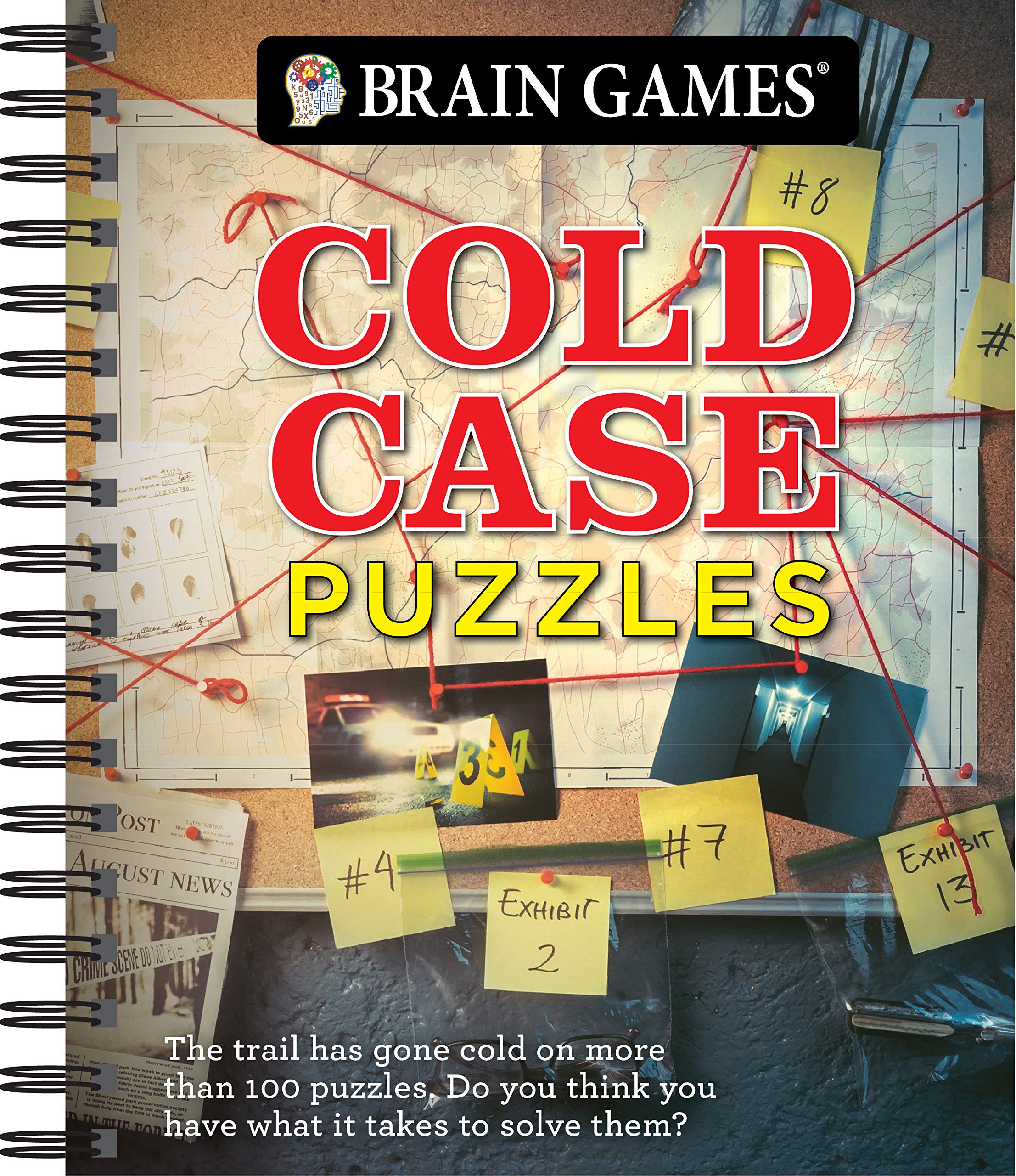 Brain Games  Cold Case Puzzles,New