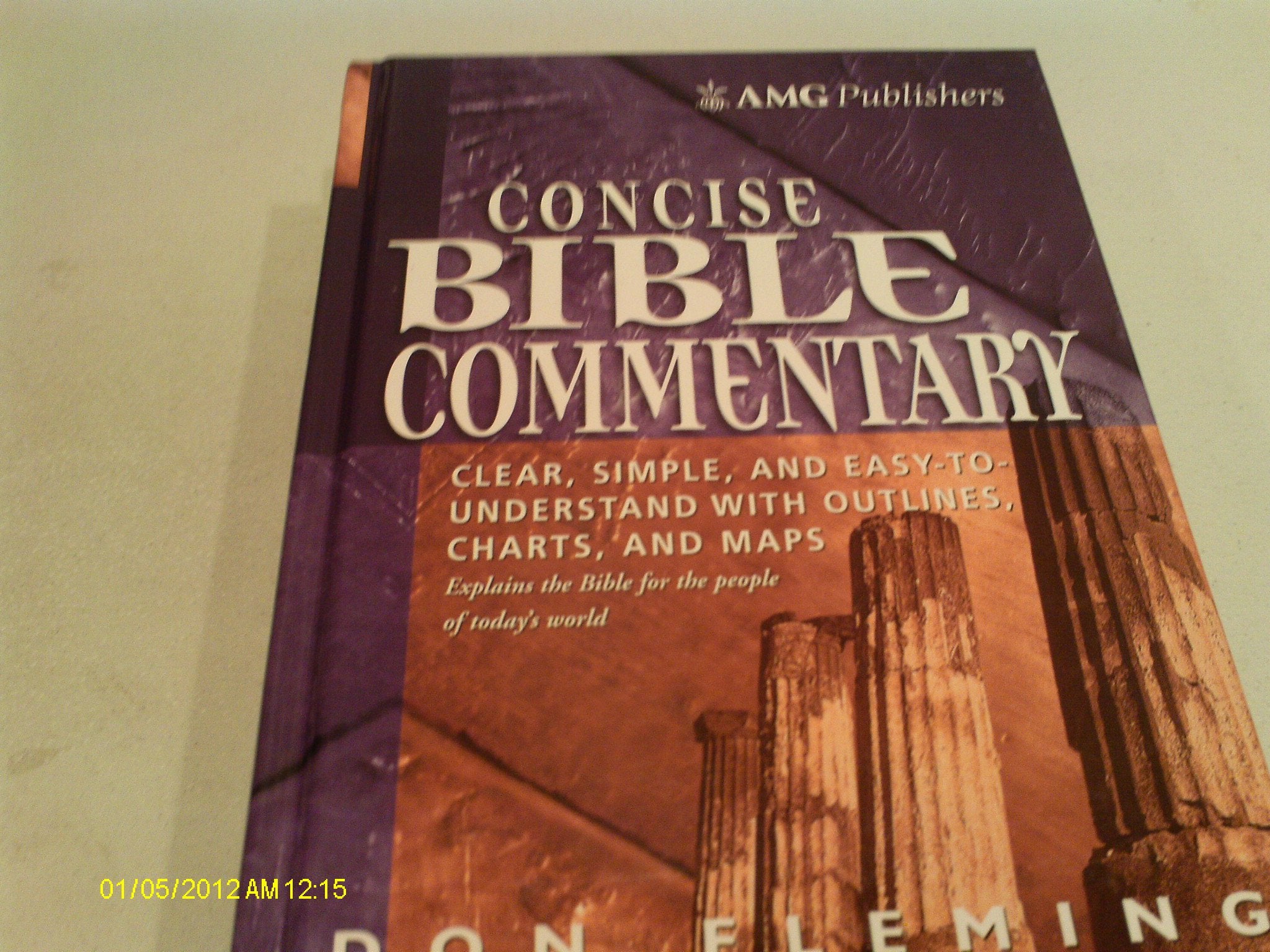 AMG Concise Bible Commentary (AMG Concise Series),Used