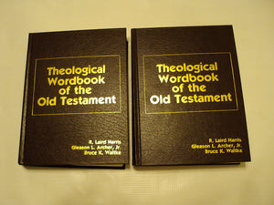 Theological Wordbook Of The Old Testament