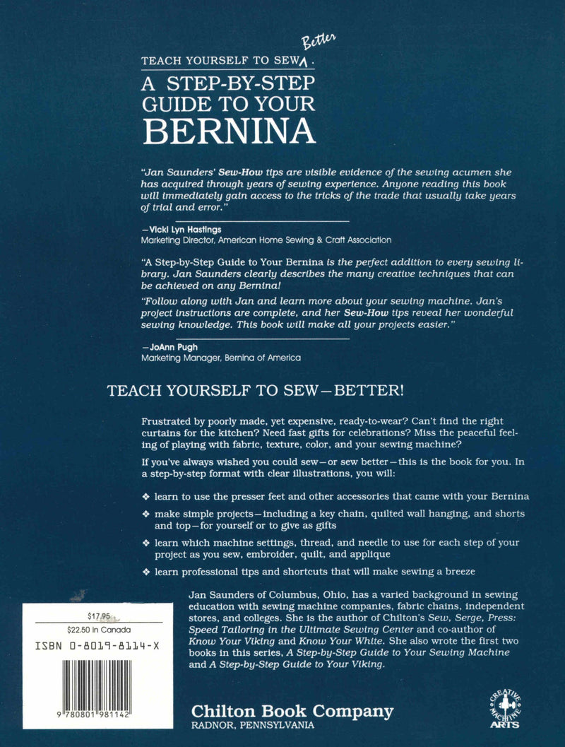 StepByStep Guide to Your Bernina,New