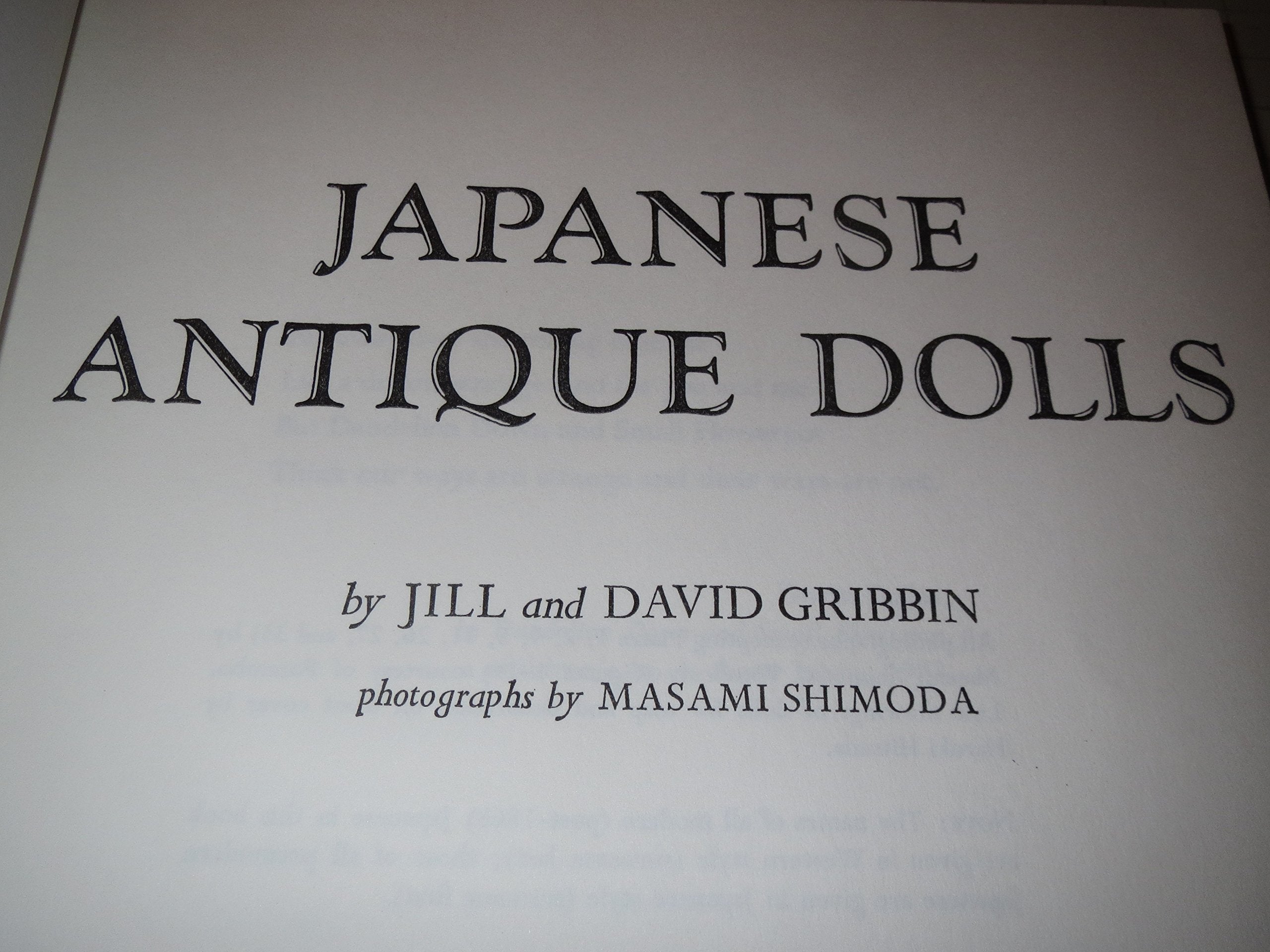 Japanese Antique Dolls,Used