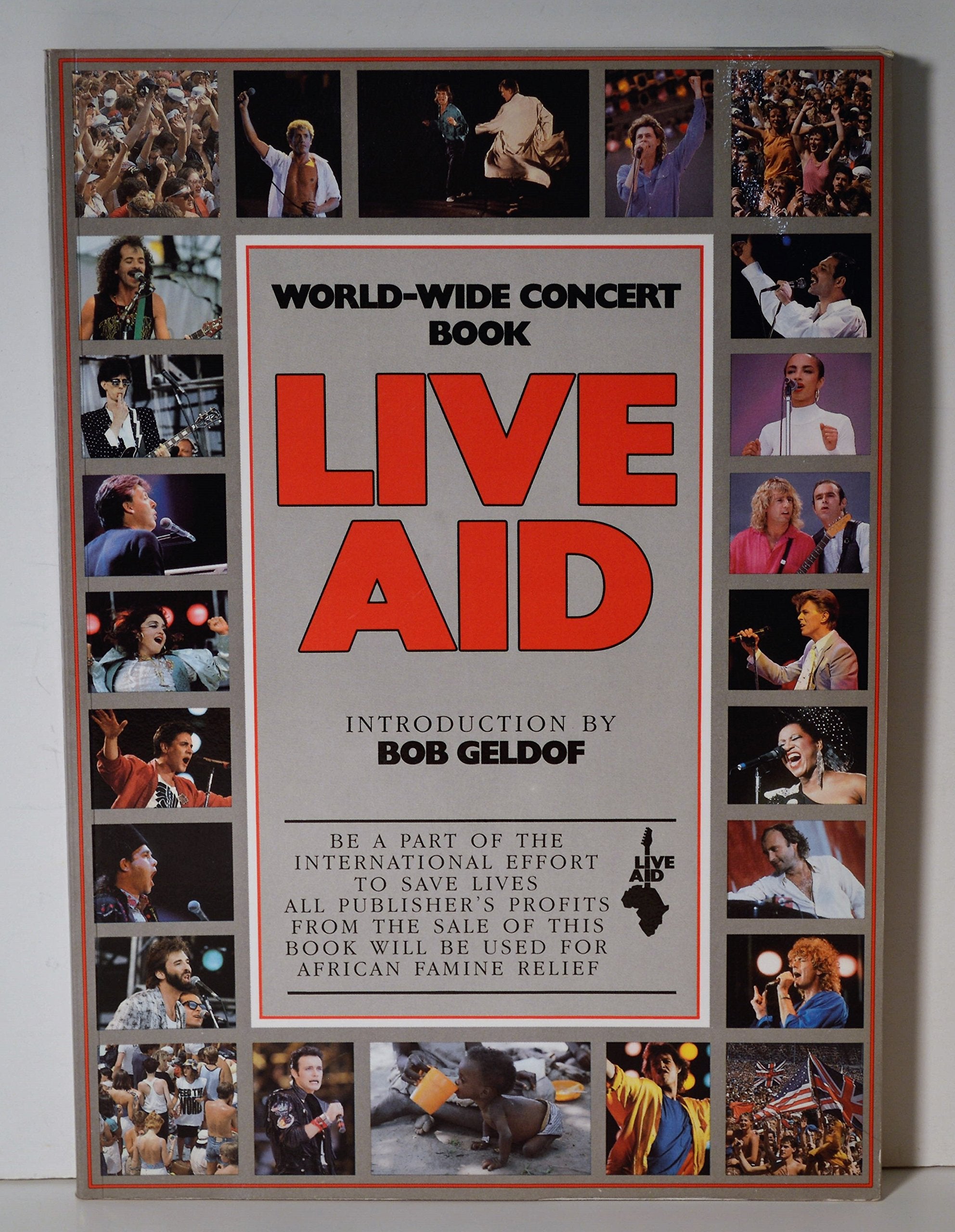 Live Aid: World Wide Concert Book,Used