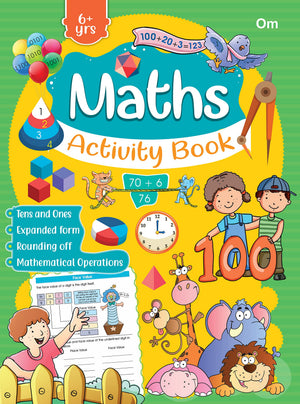 Activity Book : Maths Activity Book- Colourful Activities For Kids